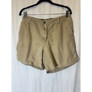 Paperbacks Men's Khaki Casual Shorts Size‎ Large V3